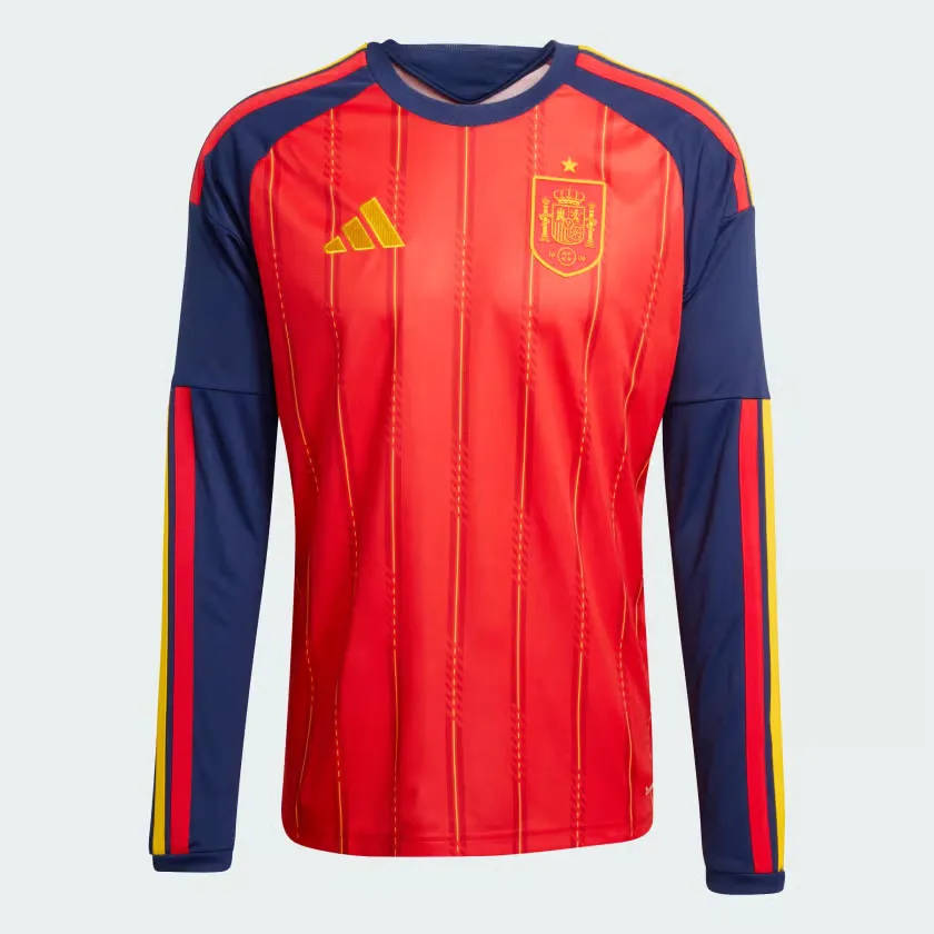 Maillot manches longues domicile Coupe du Monde 2026 Espagne enfant