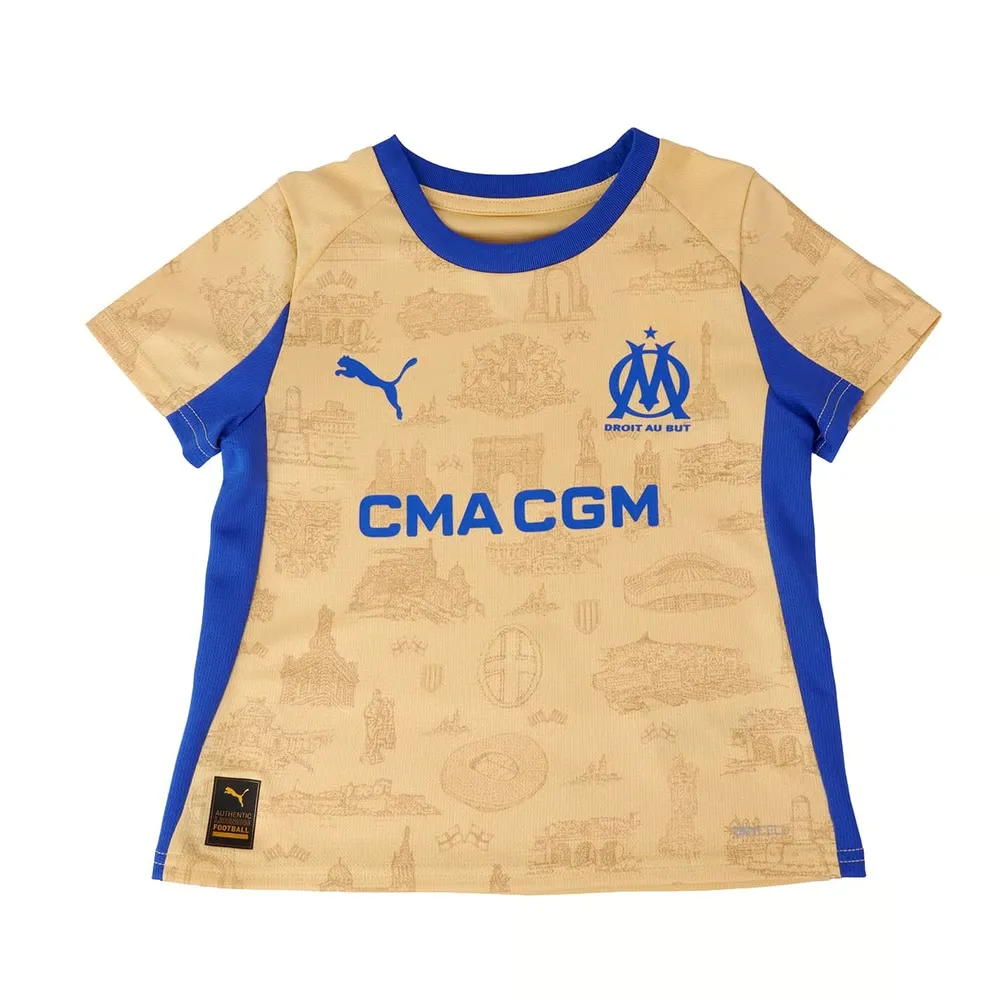 Kit Fourth Enfant Olympique de Marseille 2025/26 – Image 5