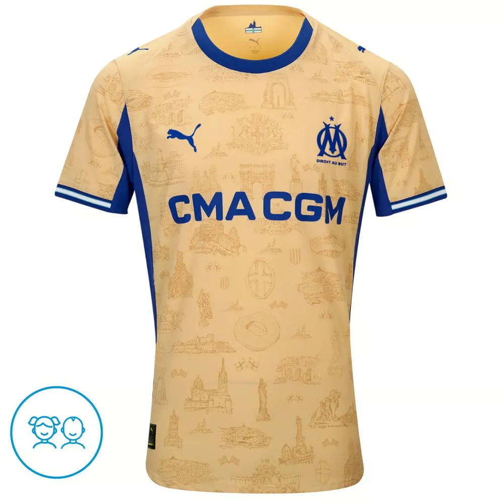 Maillot Fourth Enfant Olympique de Marseille 2025/26