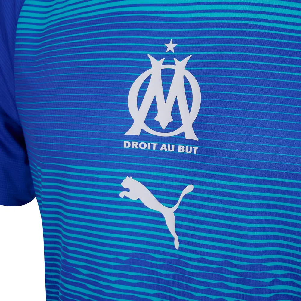 Maillot Third d’Échauffement Homme Olympique de Marseille 2025/26 – Bleu – Image 3
