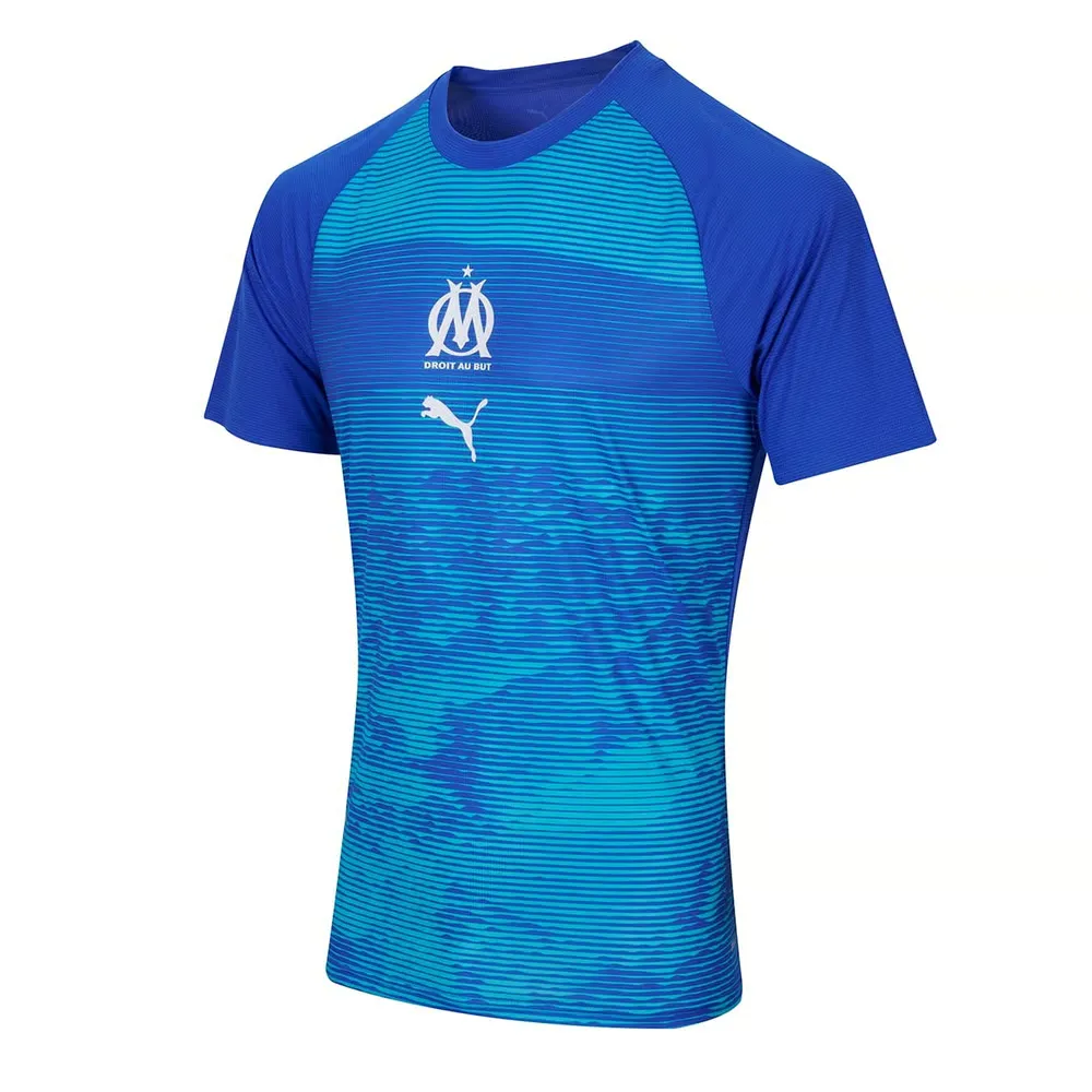 Maillot Third d’Échauffement Femme Olympique de Marseille 2025/26 – Bleu