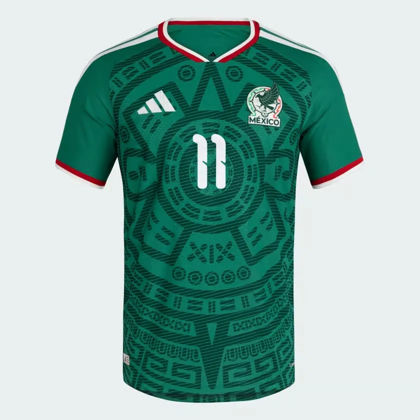 Maillot Officiel Domicile Mexique 2026 Homme S. GIMENEZ #11 – Image 2