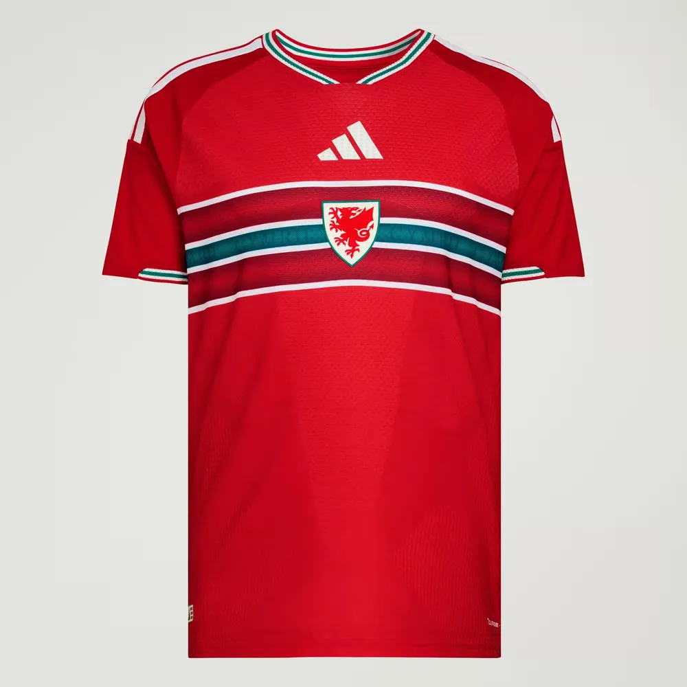 Maillot domicile authentique Coupe du Monde 2026 Pays de Galles homme