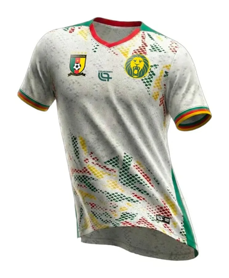 Maillot AFCON Extérieur Cameroun 2025/26 Enfant