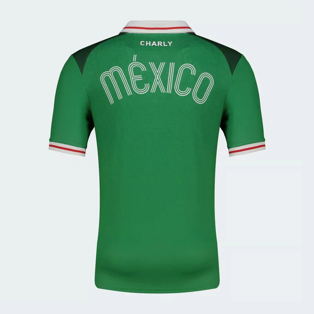 Maillot Héritage Édition Spéciale Mexique 2025 Enfant - Vert – Image 2