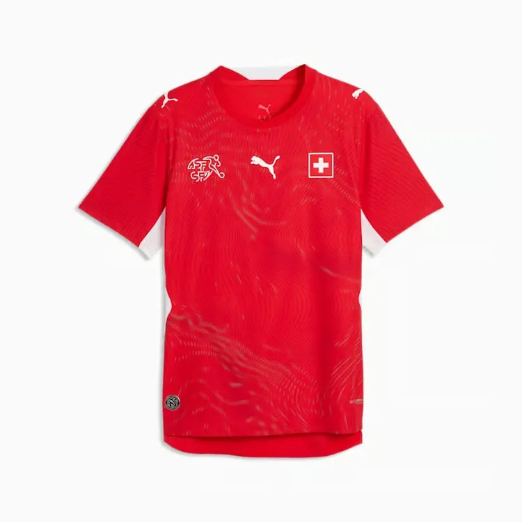 Maillot femme Suisse 2026 Coupe du Monde authentique domicile