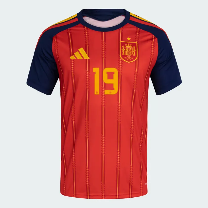 Maillot Officiel Domicile Espagne 2026 Femme LAMINE YAMAL #19 – Image 2