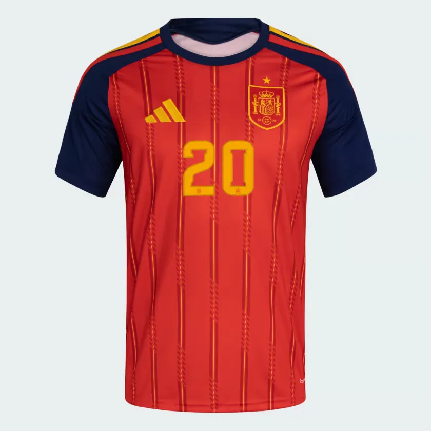Maillot Officiel Domicile Espagne 2026 Femme PEDRI #20 – Image 2